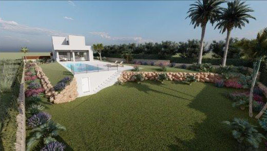 Moderna Villa en construcción en Jávea