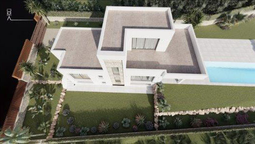 Moderna Villa en construcción en Jávea